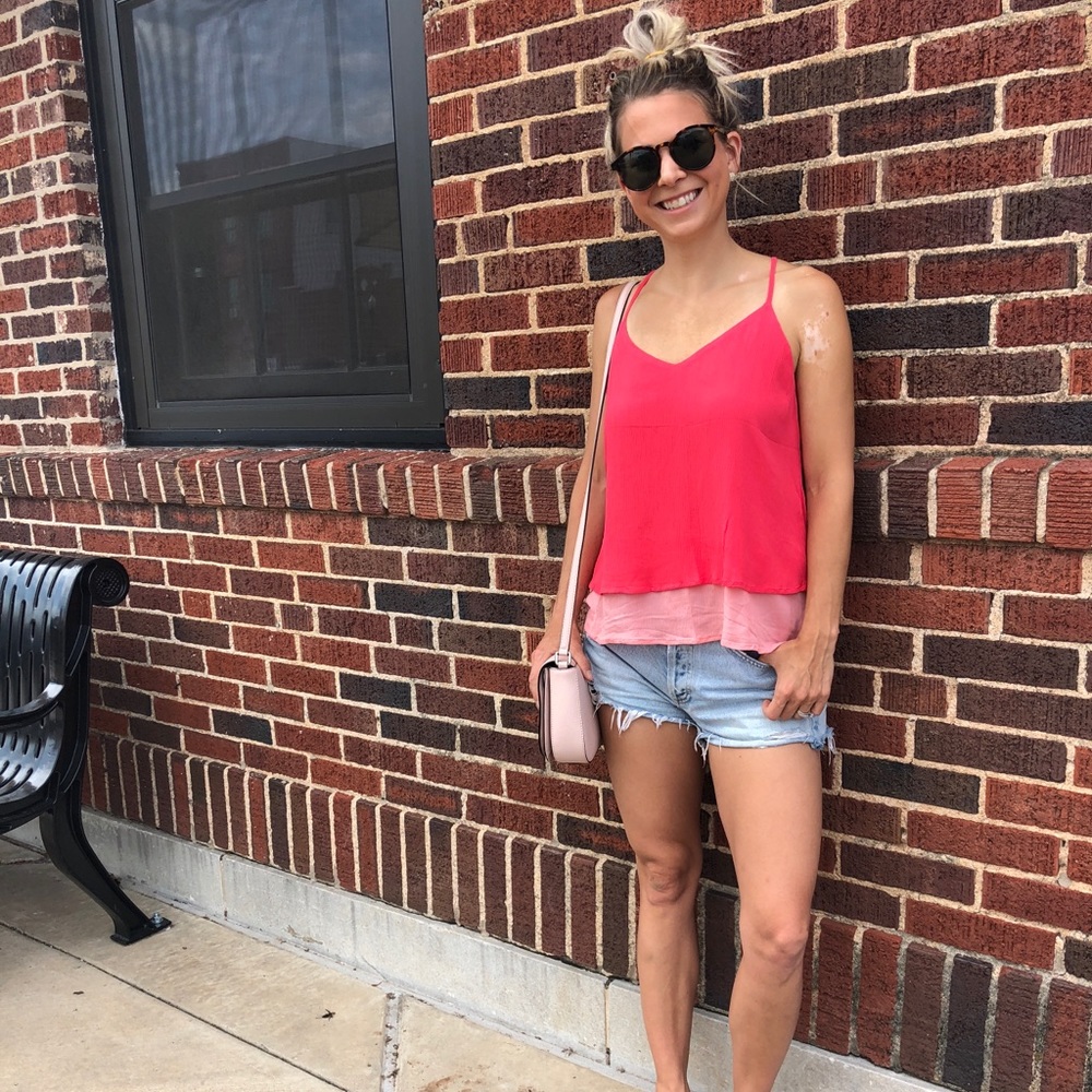 Women’s two tone camisole